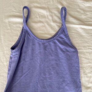 ARQ Crop Tank Top - Periwinkle